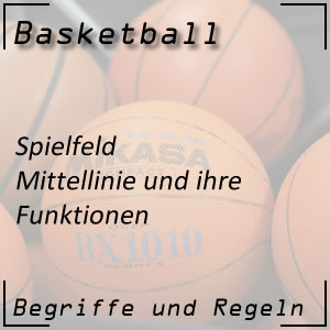 Basketball Mittellinie