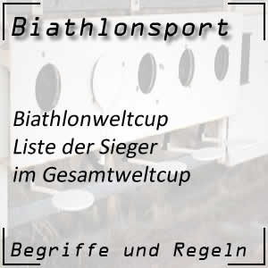 Liste Weltcupsieger Biathlon Männer