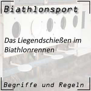 Biathlon Liegendschießen