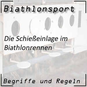 Biathlon Schießeinlage