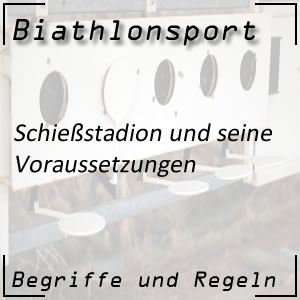 Biathlonsport Schießstadion