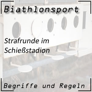 Biathlon Strafrunde