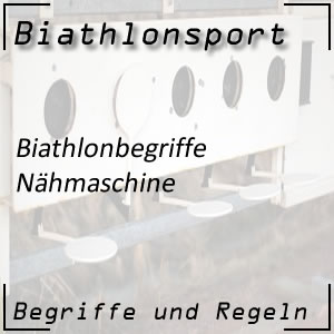 Biathlon Nähmaschine