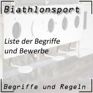 Liste der Biathlonbegriffe