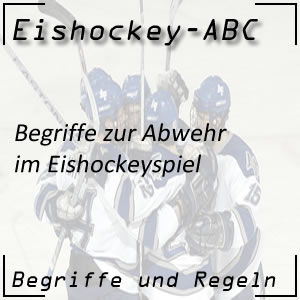 Eishockey Begriffe Abwehr Abwehraktionen