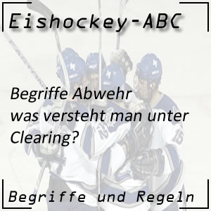 Eishockey Begriffe Clearing