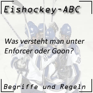 Eishockey Enforcer oder Goon