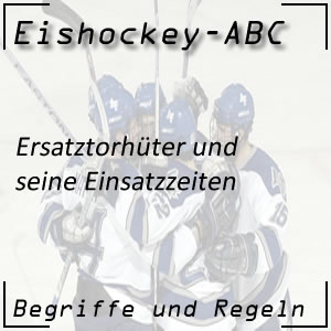 Eishockey Ersatztorhüter