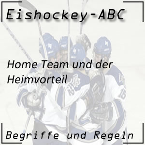 Eishockey Home Team oder Heimmannschaft