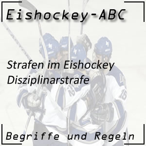 Eishockey Disziplinarstrafe