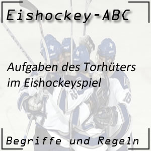 Eishockey Torhüter