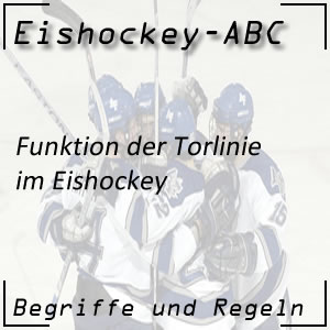 Eishockey Torlinie