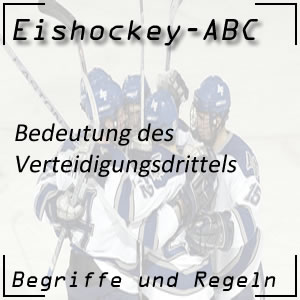 Eishockey Verteidigungsdrittel