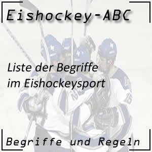Liste der Eishockeybegriffe