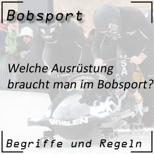 Bobsport Ausrüstung