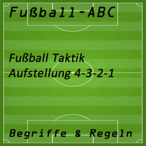 Fußball System 4-3-2-1