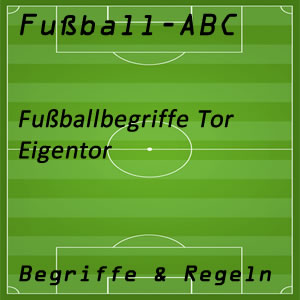 Eigentor im Fußballspiel