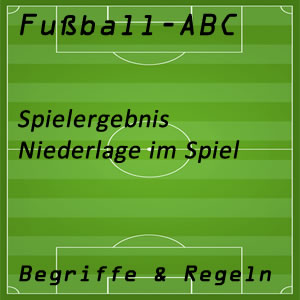 Fußball Fußballspiel Niederlage