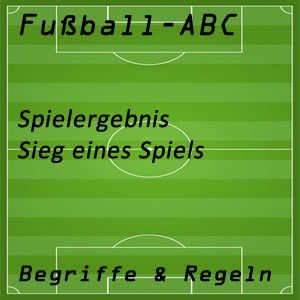 Sieg im Fußball