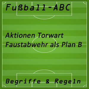 Fußball Faustabwehr