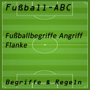 Fußball Flanke