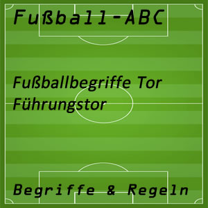 Fußball Führungstor