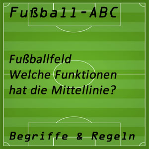 Fußballfeld Mittellinie