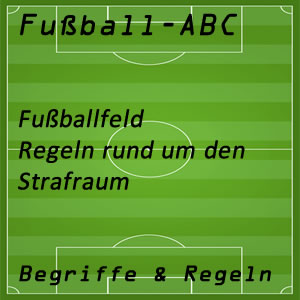 Fußballfeld Strafraum