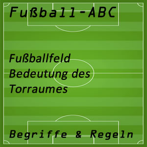 Fußballfeld Torraum