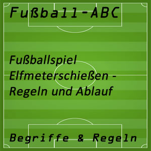 Fußballspiel Elfmeterschießen