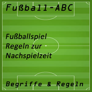 Fußballspiel Nachspielzeit