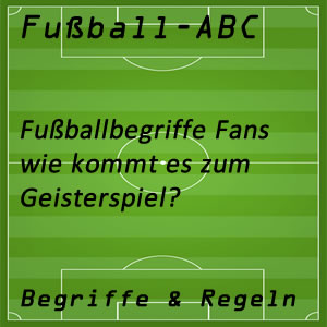 Fußball Geisterspiel