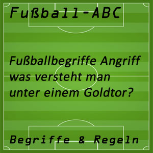 Fußball Goldtor