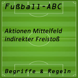 Fußball indirekter Freistoß