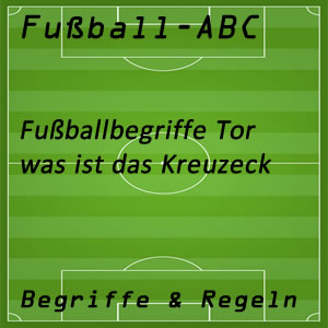 Fußball Kreuzeck beim Fußballtor