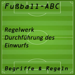 Fußball Einwurf