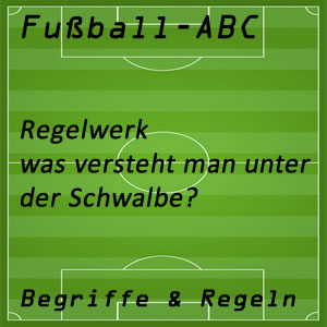 Fußball Schwalbe