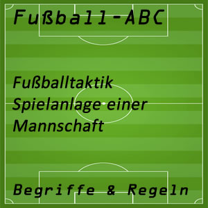 Fußball Spielanlage