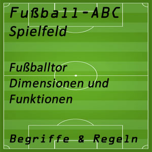 Fußballtor Dimensionen