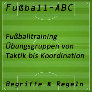 Trainingsübungen im Fußball