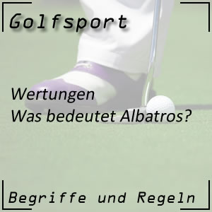 Golfwertung Albatros