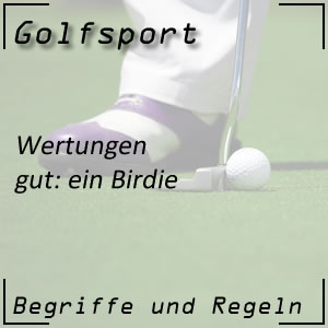 Golfwertung Birdie