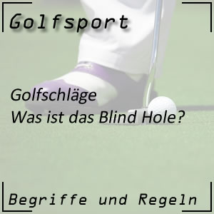 Golf Blind Hole