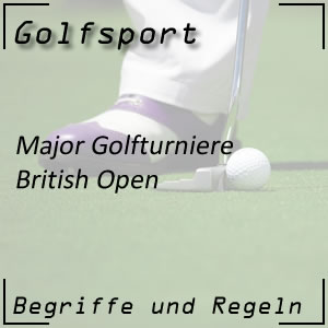 Major Golfturnier British Open