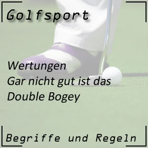 Golfwertung Double Bogey