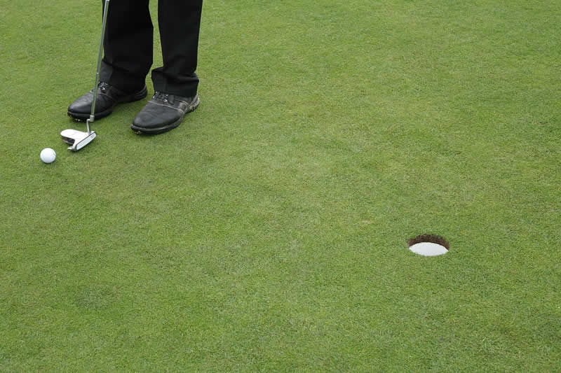 Gr&uuml;n am Golfplatz