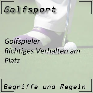 Golf Golfspieler