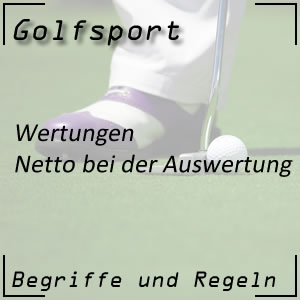 Golfwertung Netto