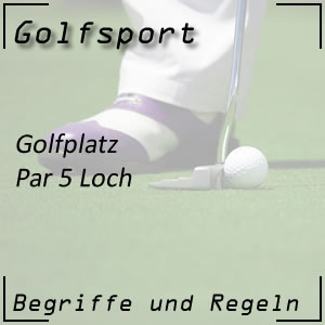 Golfplatz Par 5