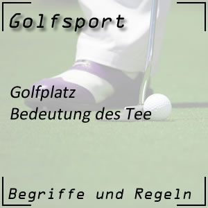 Golfplatz Tee